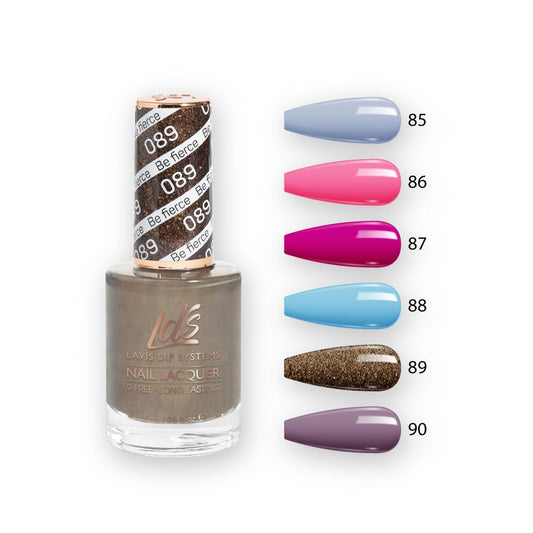 LDS Healthy Nail Lacquer  Set (6 colors) : 85 to 90