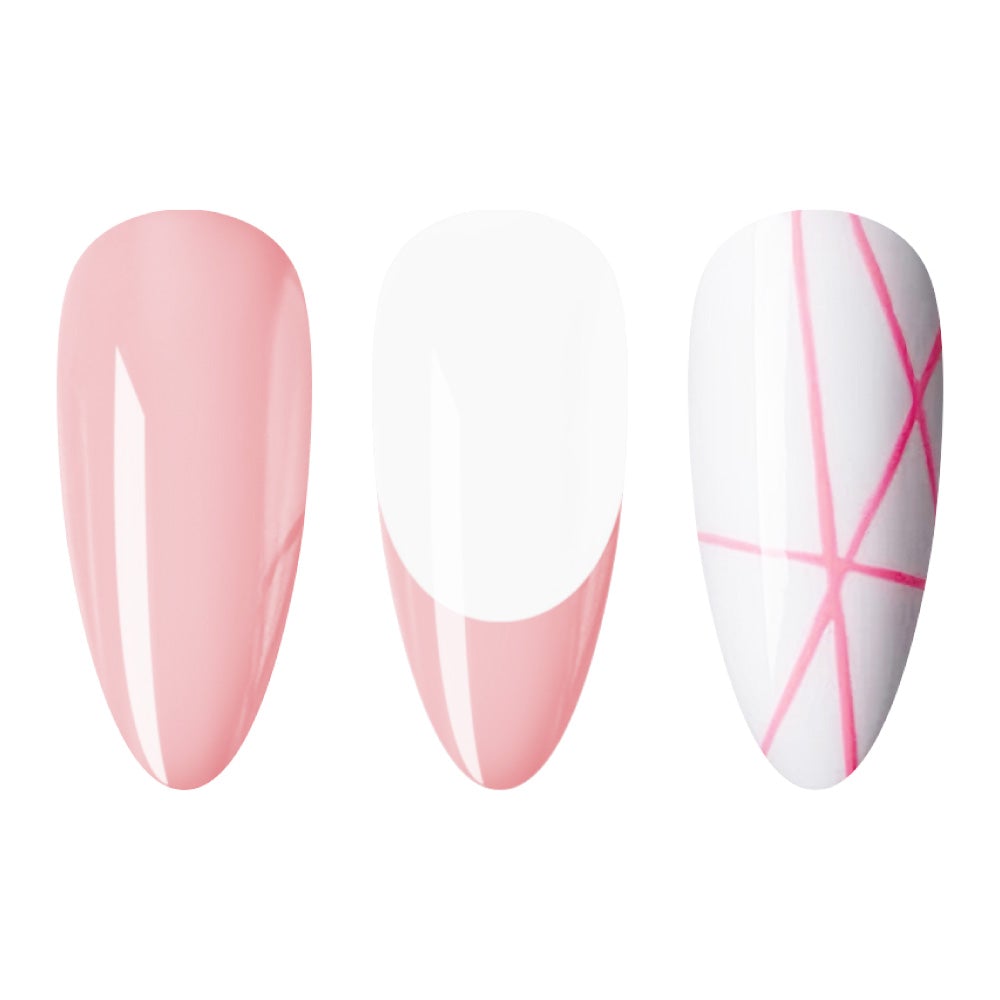 LDS - 03 - Line Art Gel Nails Polish Nail Art