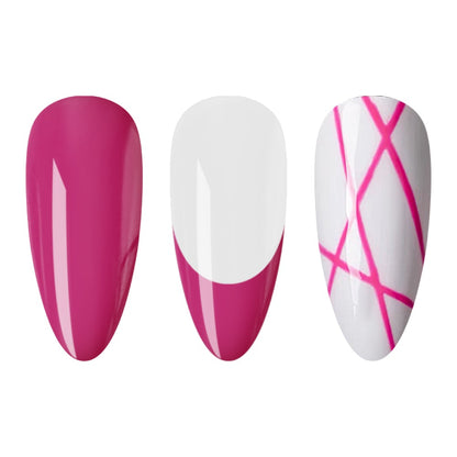 LDS - 04 - Line Art Gel Nails Polish Nail Art