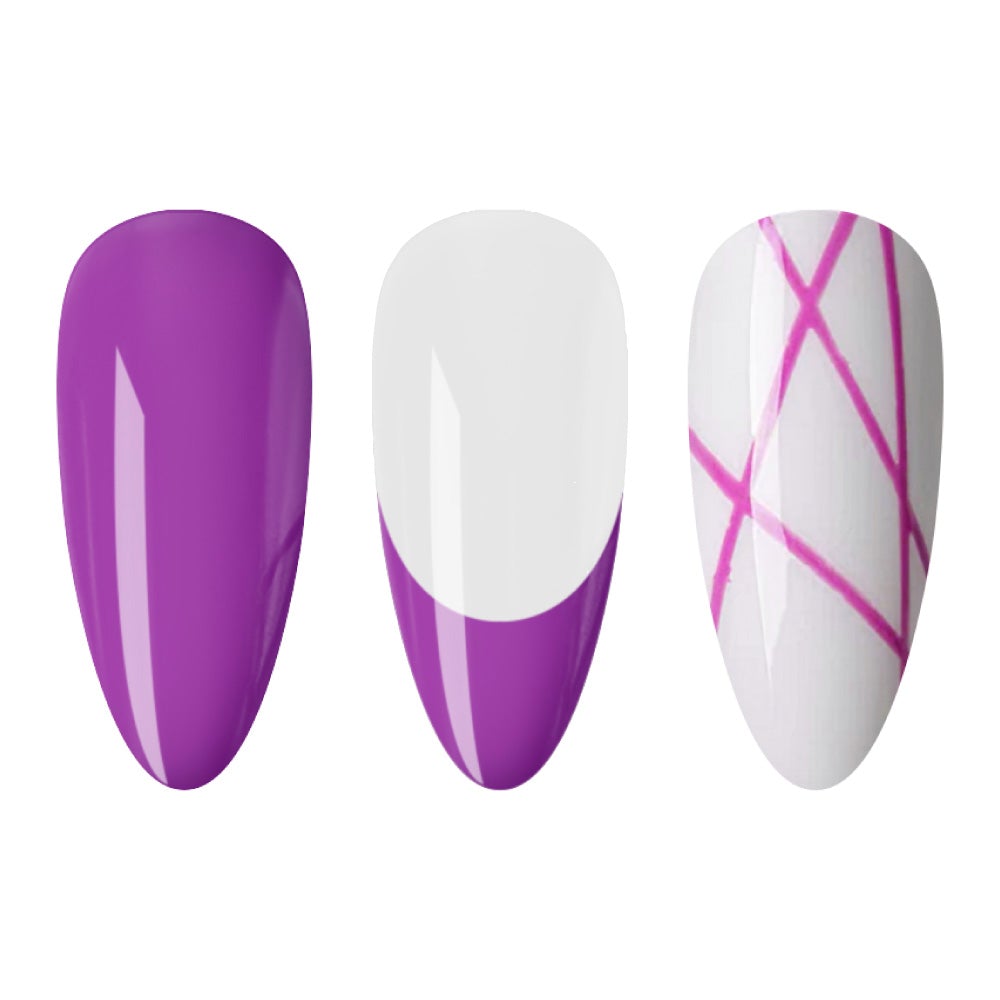 LDS - 08 (ver 2) - Line Art Gel Nails Polish Nail Art