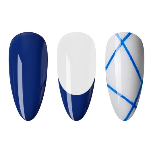 LDS - 10 (ver 2) - Line Art Gel Nails Polish Nail Art