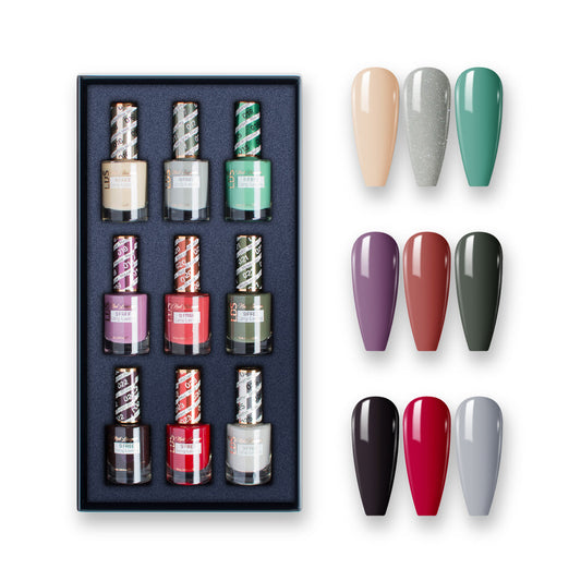 COOL VIBES - LDS Holiday Healthy Nail Lacquer Collection: 016; 017; 018; 019; 020; 021; 022; 023; 025