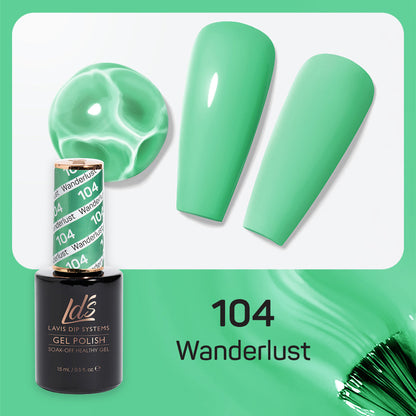 LDS 104 Wanderlust - LDS Healthy Gel Polish 0.5oz