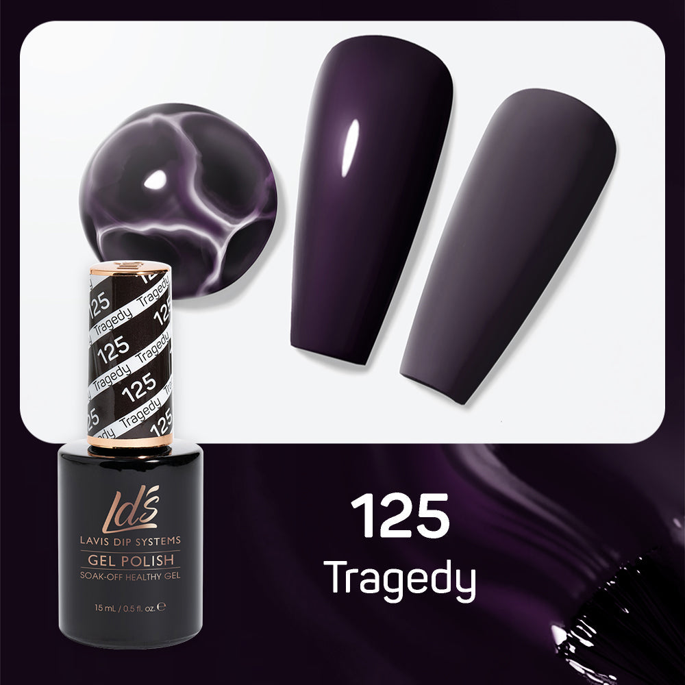 LDS 125 Tragedy - LDS Healthy Gel Polish 0.5oz