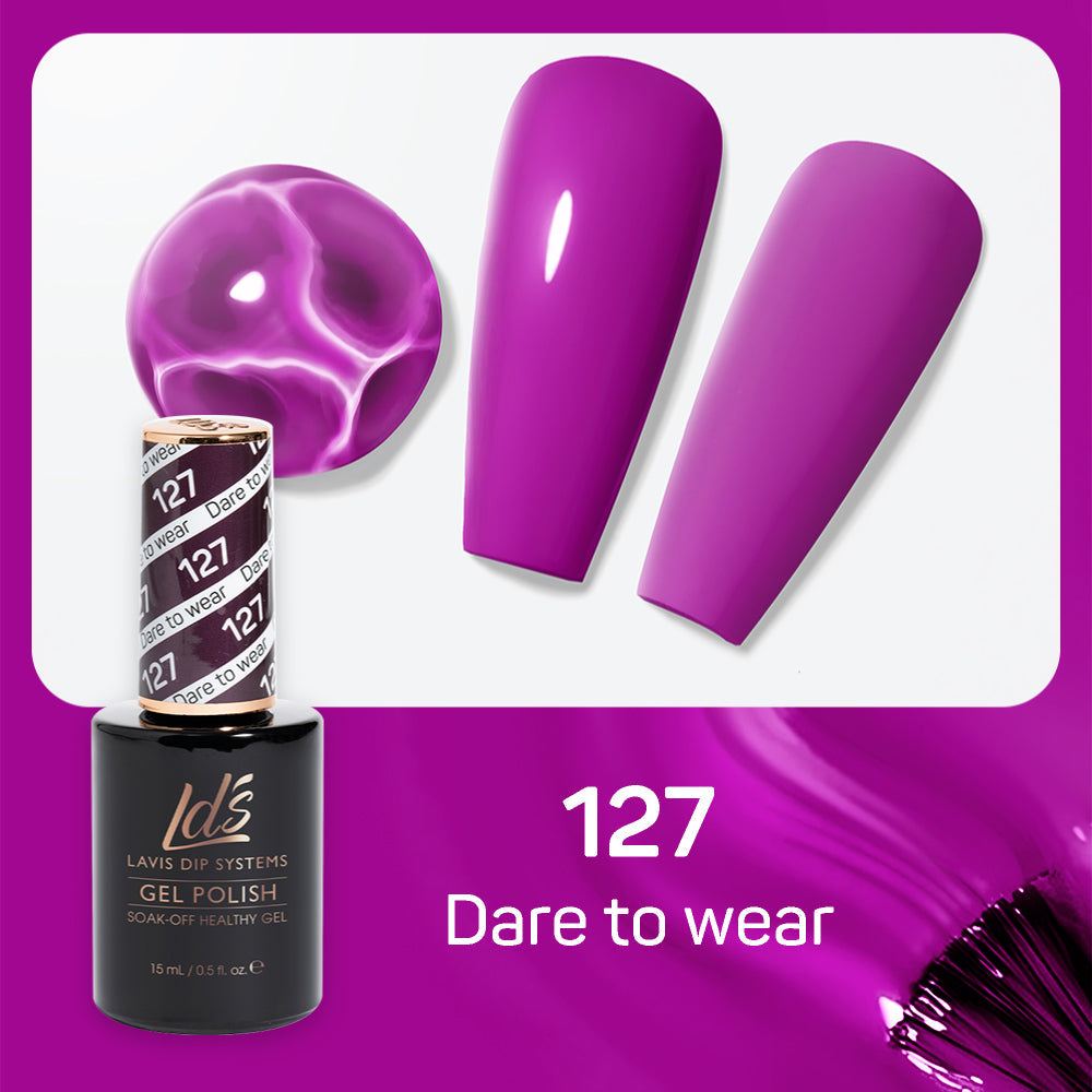 LDS 127 Dare To Wear - LDS Healthy Gel Polish 0.5oz