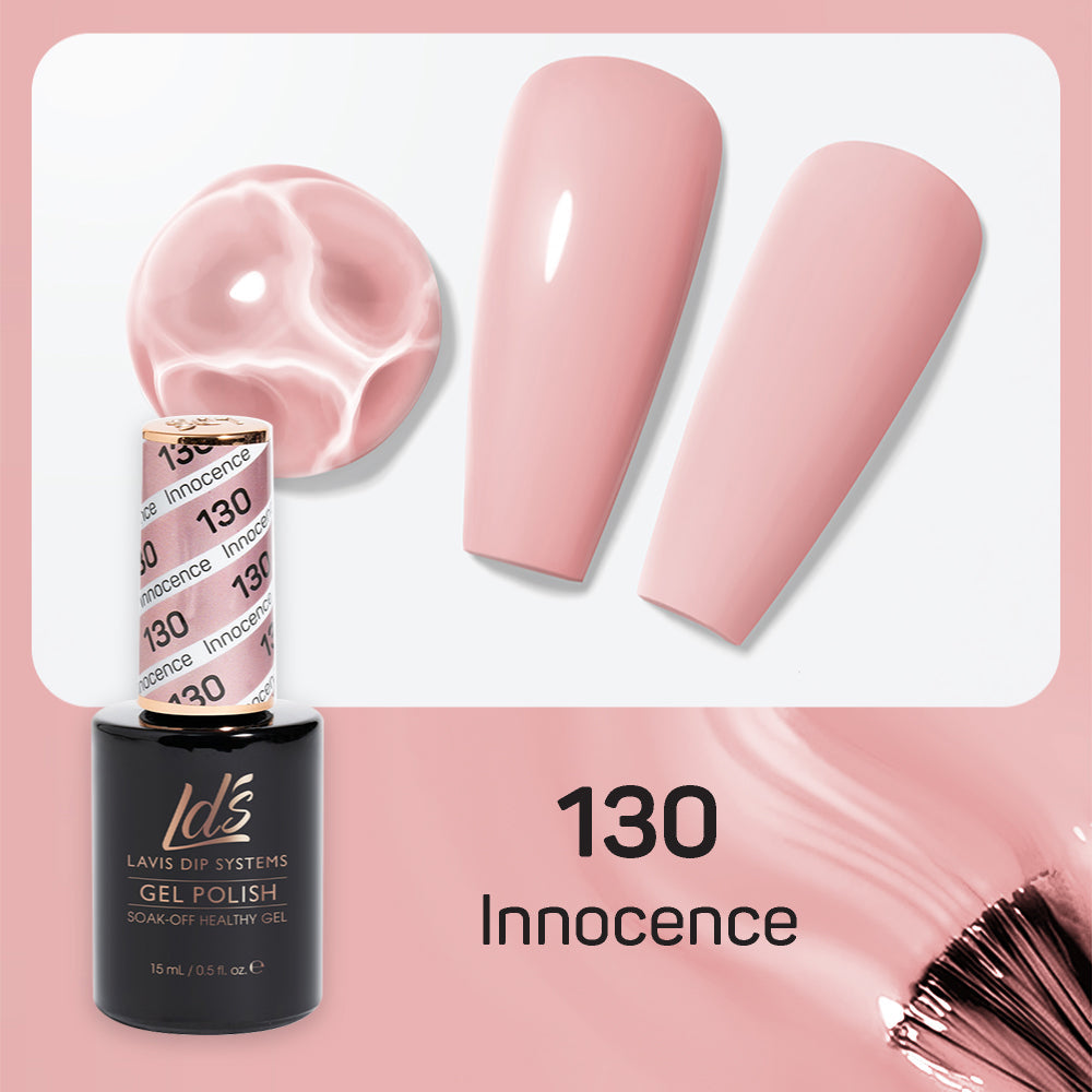 LDS 130 Innocence - LDS Healthy Gel Polish 0.5oz