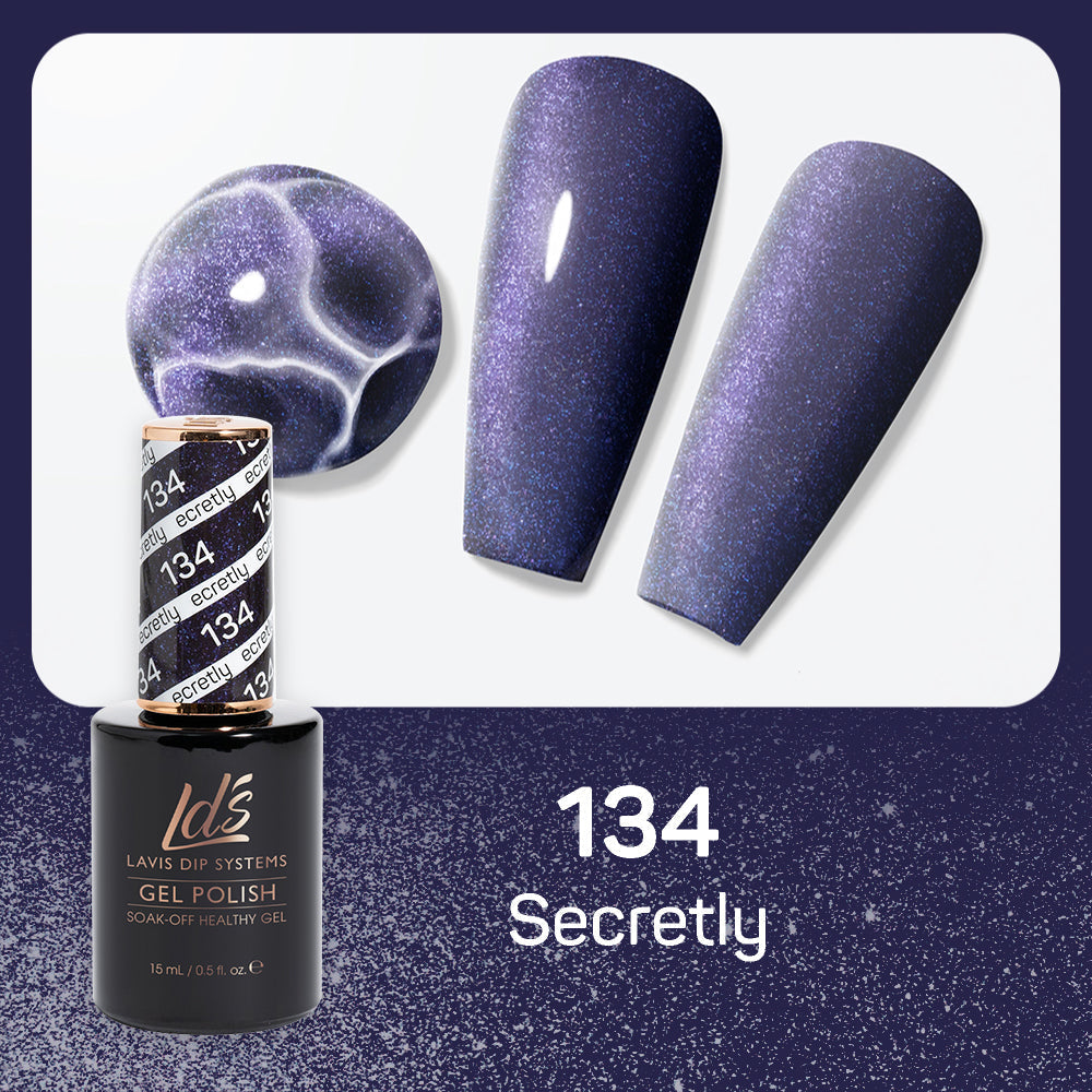 LDS 134 Secretly - LDS Healthy Gel Polish 0.5oz