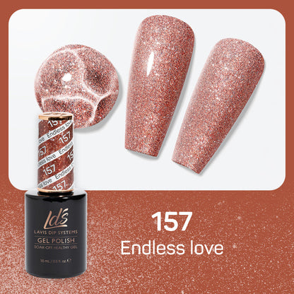 LDS 157 Endless Love - LDS Healthy Gel Polish 0.5oz