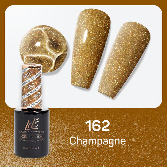 LDS 162 Champagne - LDS Healthy Gel Polish 0.5oz