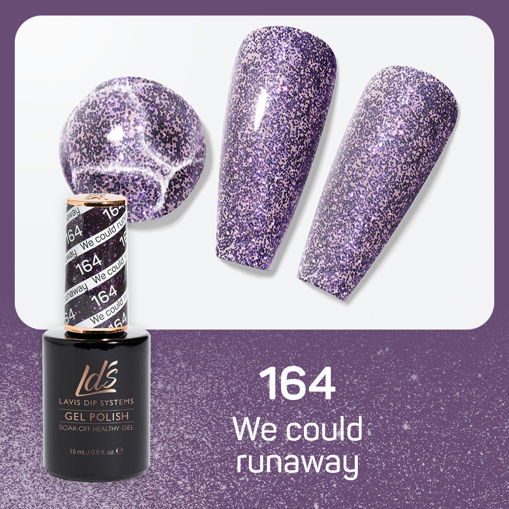 LDS 164 We Could Runaway - LDS Healthy Gel Polish 0.5oz