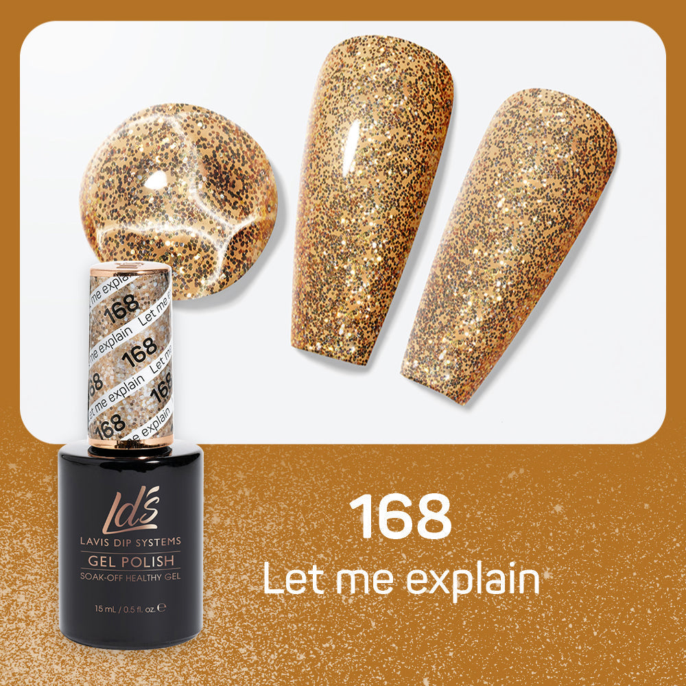 LDS 168 Let Me Explain - LDS Healthy Gel Polish 0.5oz