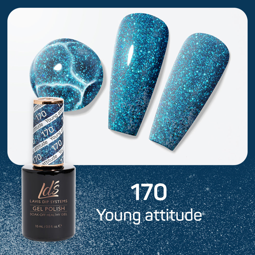 LDS 170 Young Attitude - LDS Healthy Gel Polish 0.5oz