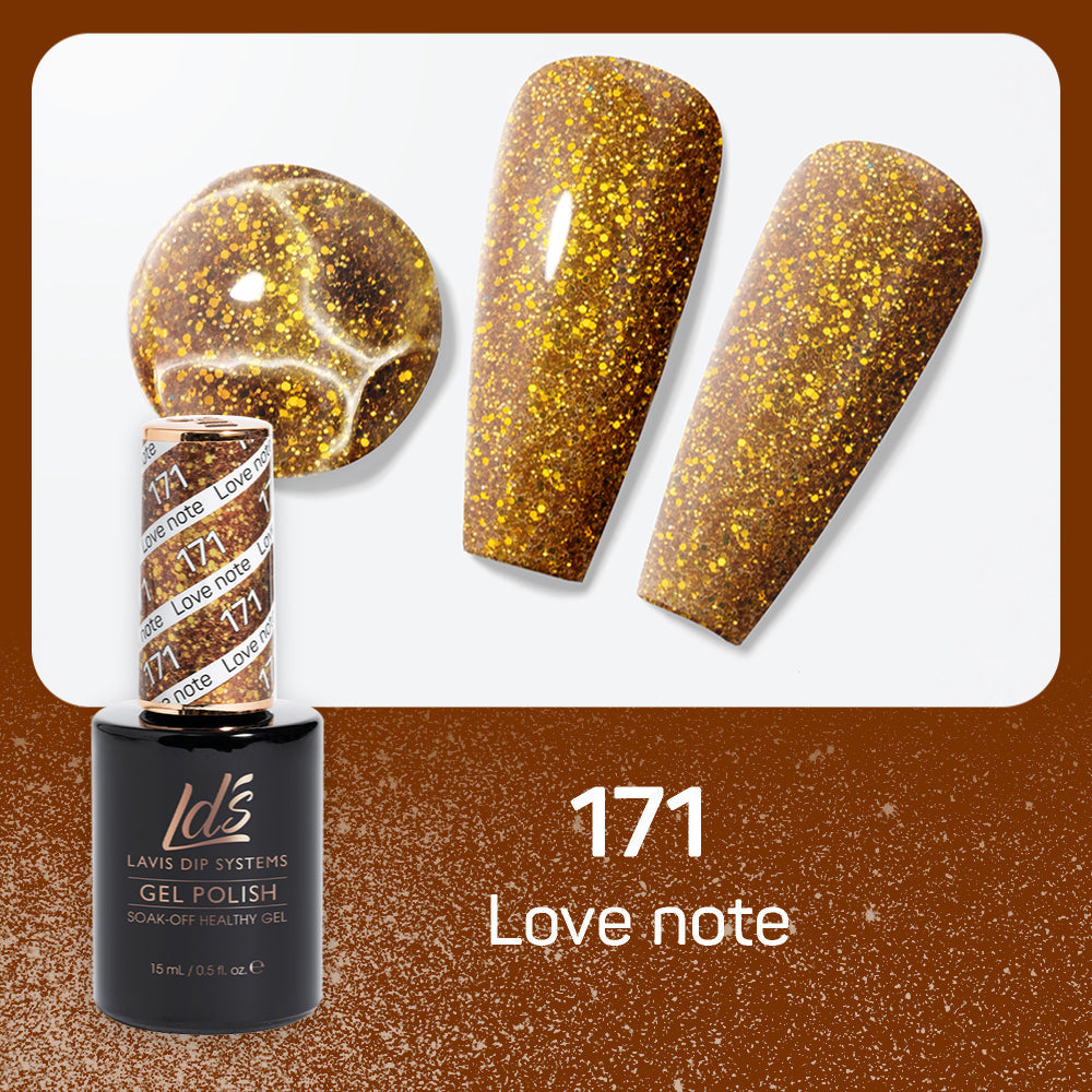 LDS 171 Love Note - LDS Healthy Gel Polish 0.5oz