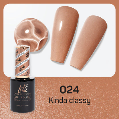 LDS 024 Kinda Classy - LDS Healthy Gel Polish 0.5oz