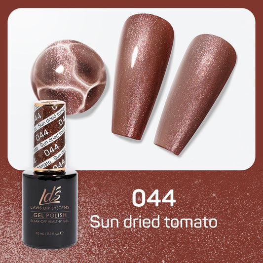 LDS 044 Sun Dried Tomato - LDS Healthy Gel Polish 0.5oz