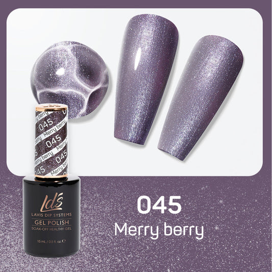 LDS 045 Merry Berry - LDS Healthy Gel Polish 0.5oz