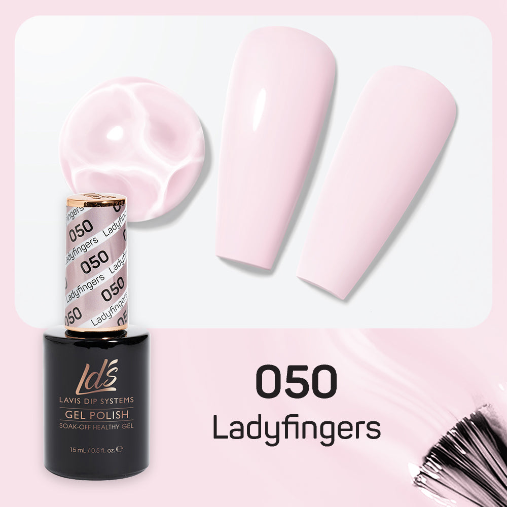 LDS 050 Ladyfingers - LDS Healthy Gel Polish 0.5oz