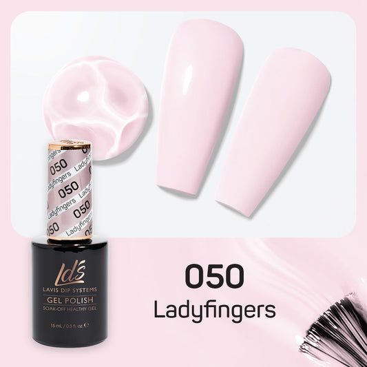 LDS 050 Ladyfingers - LDS Healthy Gel Polish 0.5oz