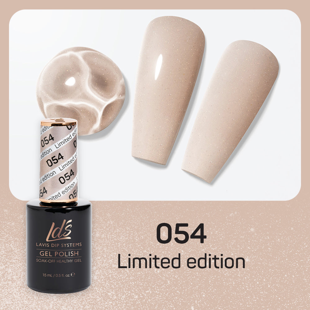 LDS 054 Limited Editon - LDS Healthy Gel Polish & Matching Nail Lacquer Duo Set - 0.5oz