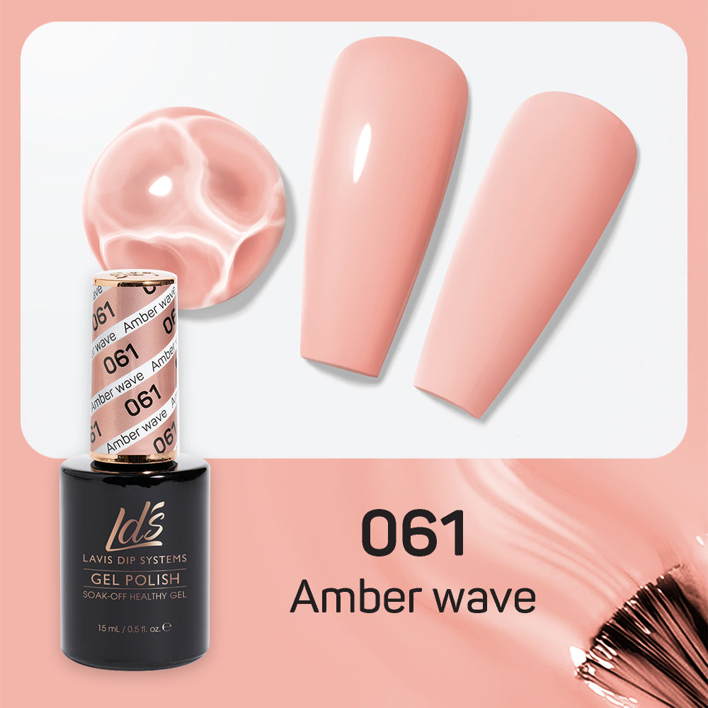 LDS 061 Amber Wave - LDS Healthy Gel Polish 0.5oz