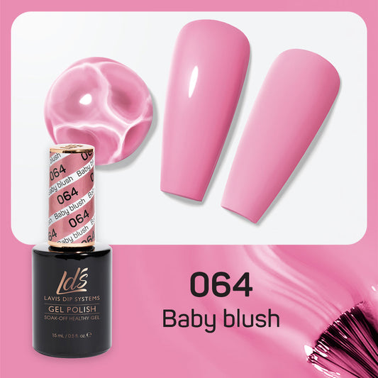 LDS 064 Baby Blush - LDS Healthy Gel Polish 0.5oz
