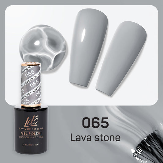 LDS 065 Lava Stone - LDS Healthy Gel Polish 0.5oz