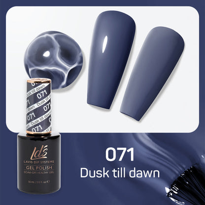 LDS 071 Dusk Till Dawn - LDS Healthy Gel Polish 0.5oz