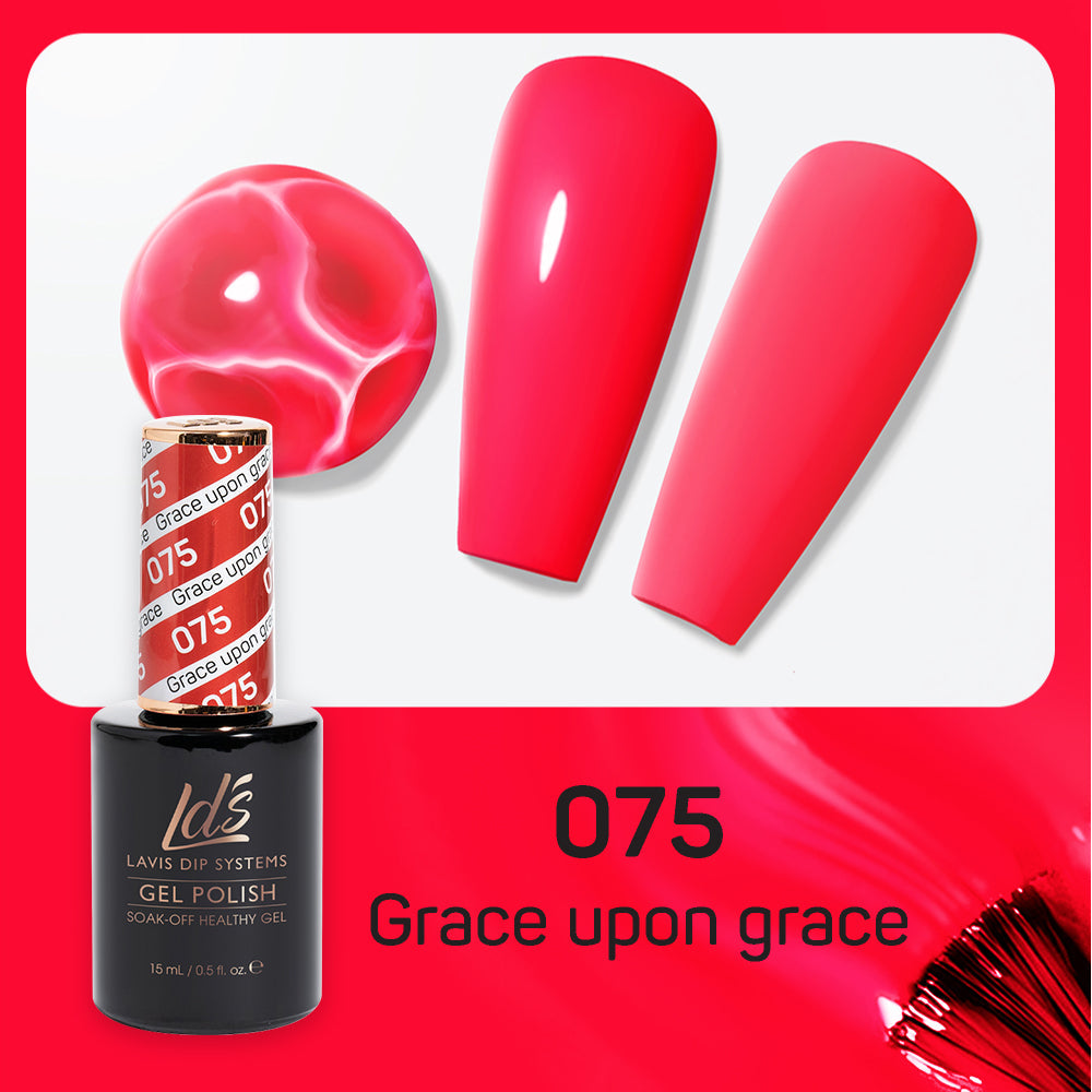 LDS 075 Grace Upon Grace - LDS Healthy Gel Polish 0.5oz