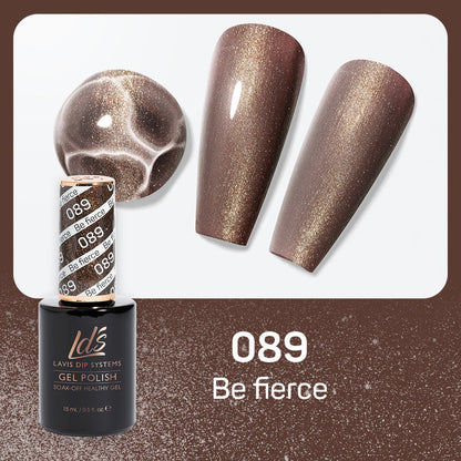 LDS 089 Be Fierce - LDS Healthy Gel Polish 0.5oz