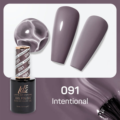 LDS 091 Intentional - LDS Healthy Gel Polish 0.5oz