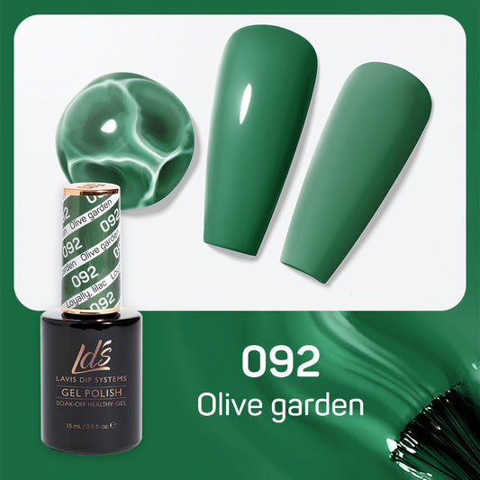 LDS 092 Olive Garden - LDS Healthy Gel Polish 0.5oz