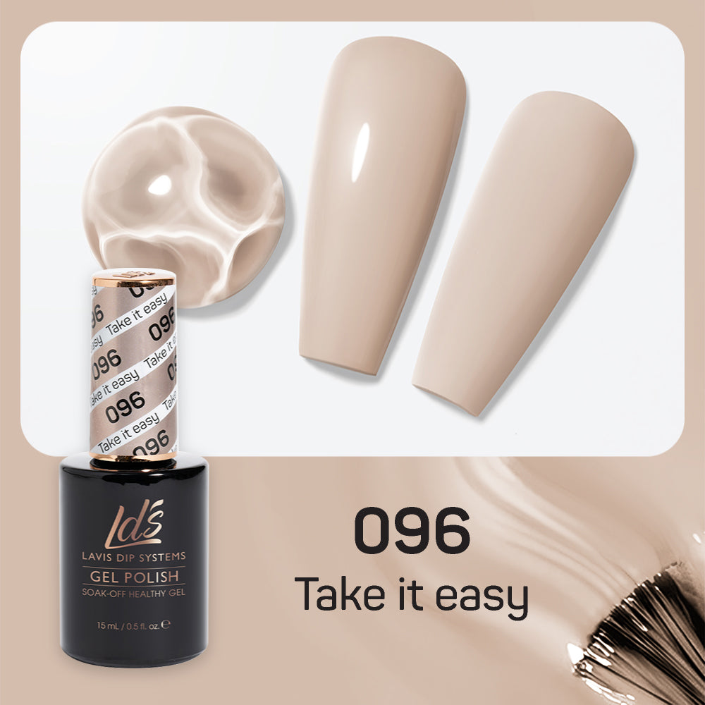 LDS 096 Take It Easy - LDS Healthy Gel Polish 0.5oz