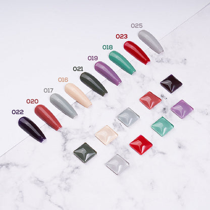 9 LDS Holiday Healthy Gel Nail Polish Collection - COOL VIBES - 016; 017; 018; 019; 020; 021; 022; 023; 025