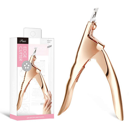 Fake Nail Edge Cutter - Gold