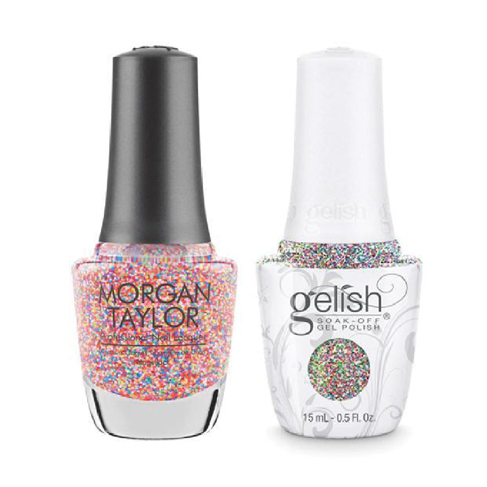 Gelish GE 952 - Lots Of Dots - Gelish & Morgan Taylor Combo 0.5 oz