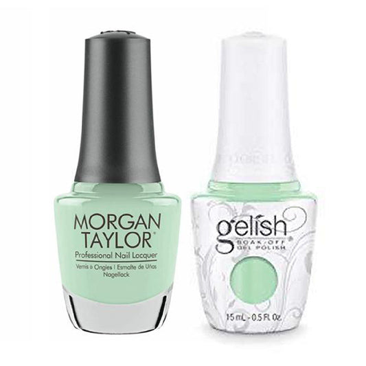 Gelish GE 085 - Mint Chocolate Chip - Gelish & Morgan Taylor Combo 0.5 oz