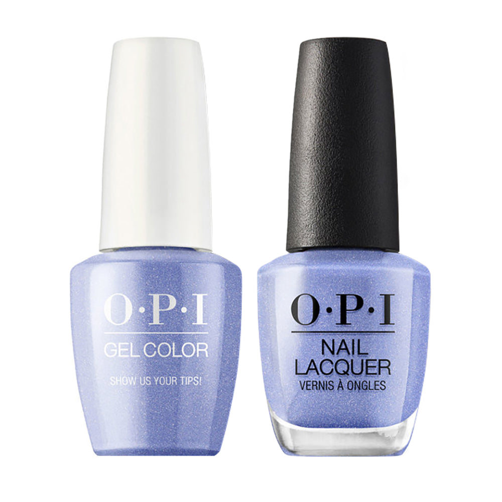 OPI N62 Show Us Your Tips! - Gel Polish & Matching Nail Lacquer Duo Set 0.5oz