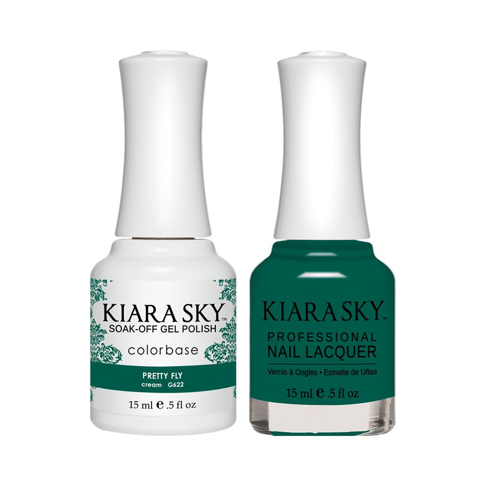 Kiara Sky 622 Pretty Fly - Gel Polish & Lacquer Combo