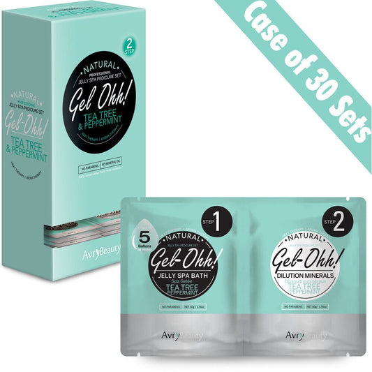 AVRY BEAUTY - CASE OF 30 - Gel-Ohh! Jelly Spa Bath - TEA TREE