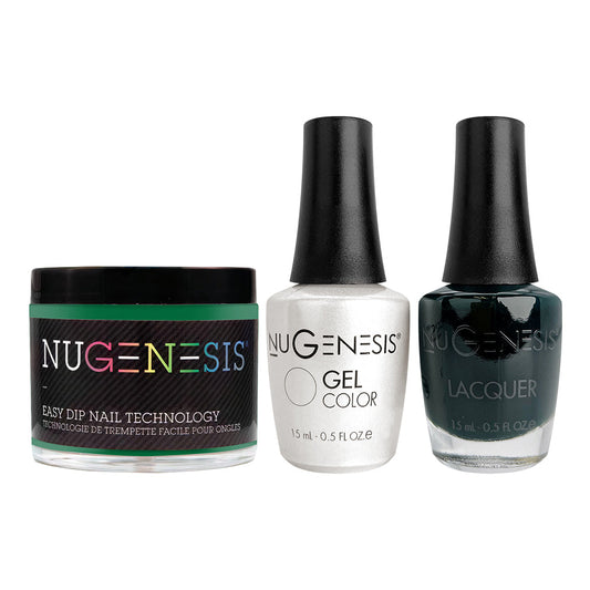 NU 3 in 1 - 45 Four Leaf - Dip, Gel & Lacquer Matching
