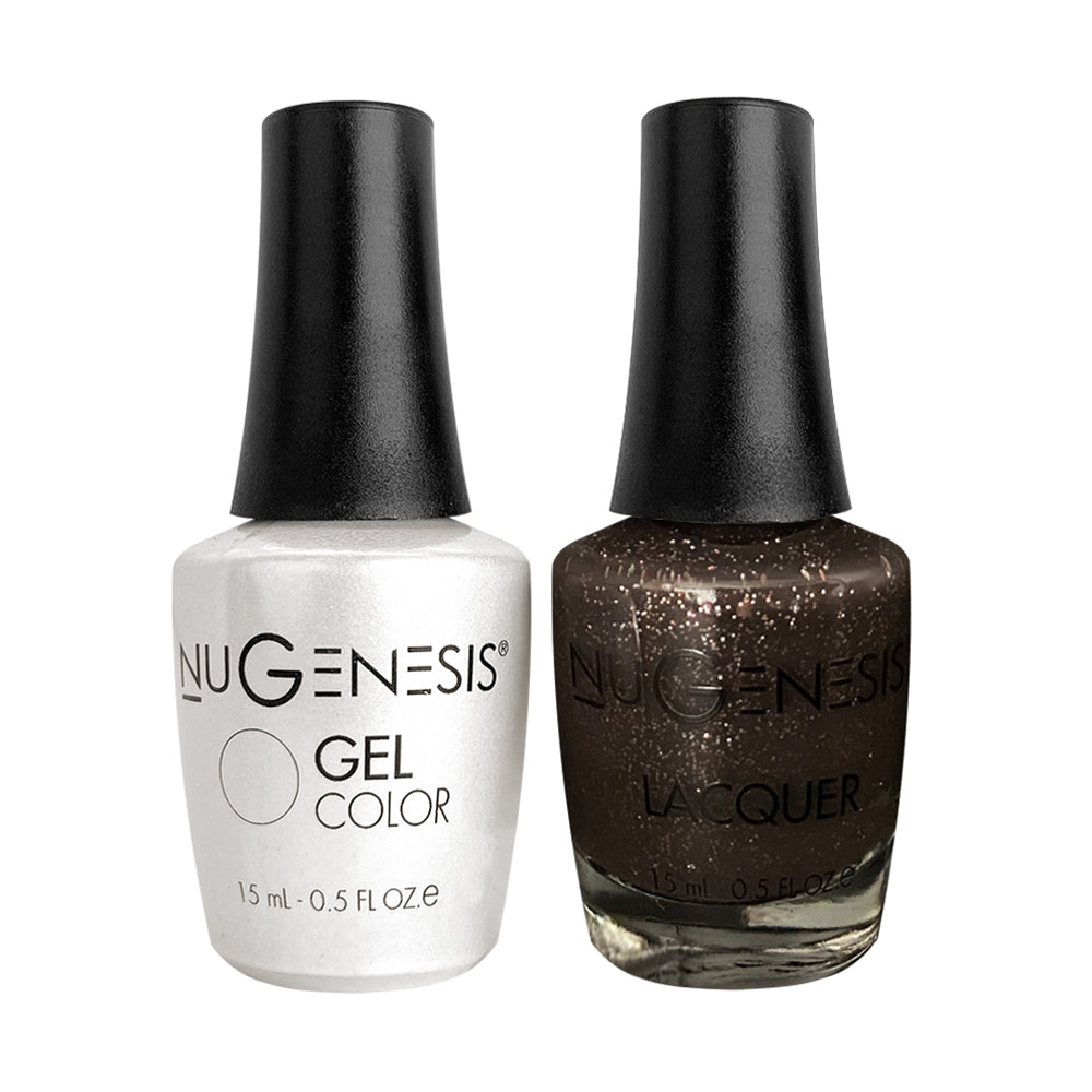 NU 051 Amazonia - Nugenesis Gel Polish & Matching Nail Lacquer Duo Set - 0.5oz