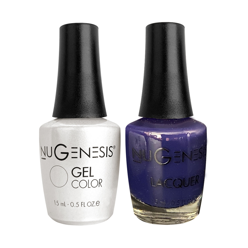 NU 058 Boardwalk - Nugenesis Gel Polish & Matching Nail Lacquer Duo Set - 0.5oz