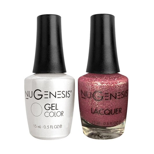 NU 069 Purple Haze - Nugenesis Gel Polish & Matching Nail Lacquer Duo Set - 0.5oz