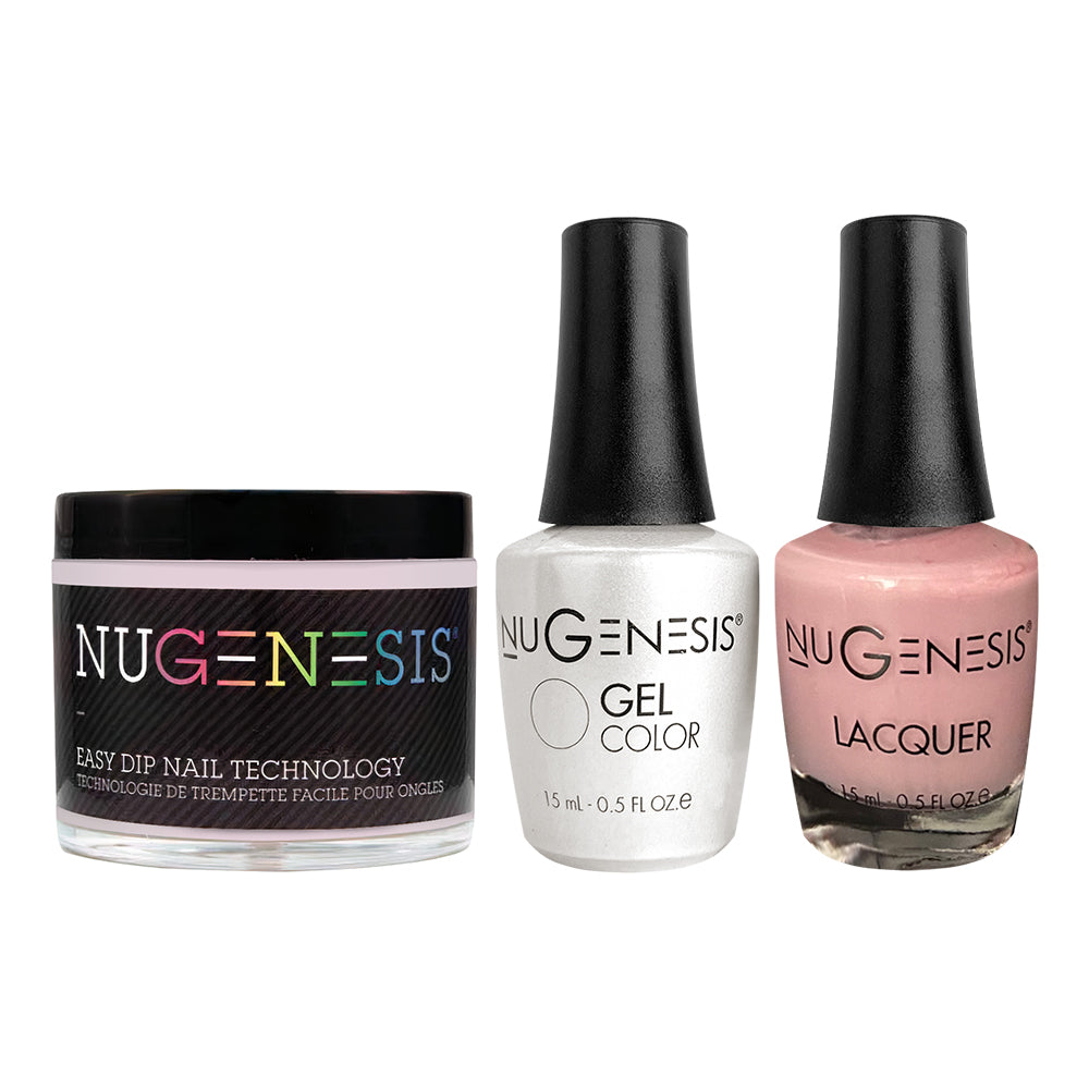 NU 3 in 1 - 073 Girls Rule - Dip, Gel & Lacquer Matching
