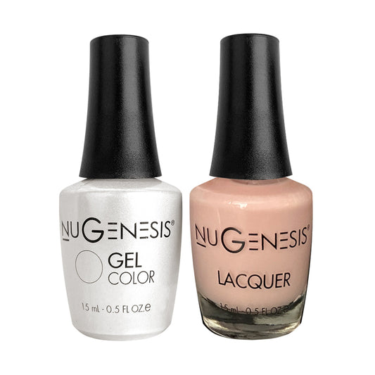 NU 080 What do you pink - Nugenesis Gel Polish & Matching Nail Lacquer Duo Set - 0.5oz