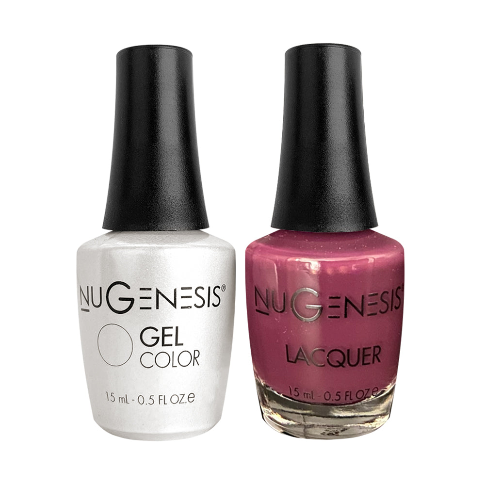 NU 099 Crazy love - Nugenesis Gel Polish & Matching Nail Lacquer Duo Set - 0.5oz