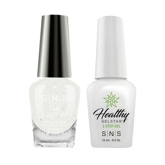 SNS NV07 Ghost of Calistoga - SNS Gel Polish & Matching Nail Lacquer Duo Set - 0.5oz