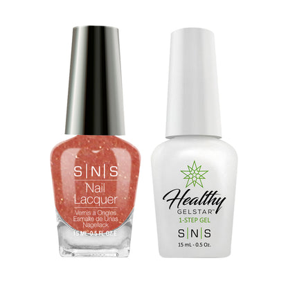 SNS NV36 Sandstone Courtyard - SNS Gel Polish & Matching Nail Lacquer Duo Set - 0.5oz