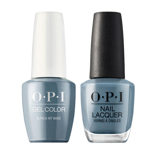 OPI P33 Alpaca My Bags - Gel Polish & Matching Nail Lacquer Duo Set 0.5oz