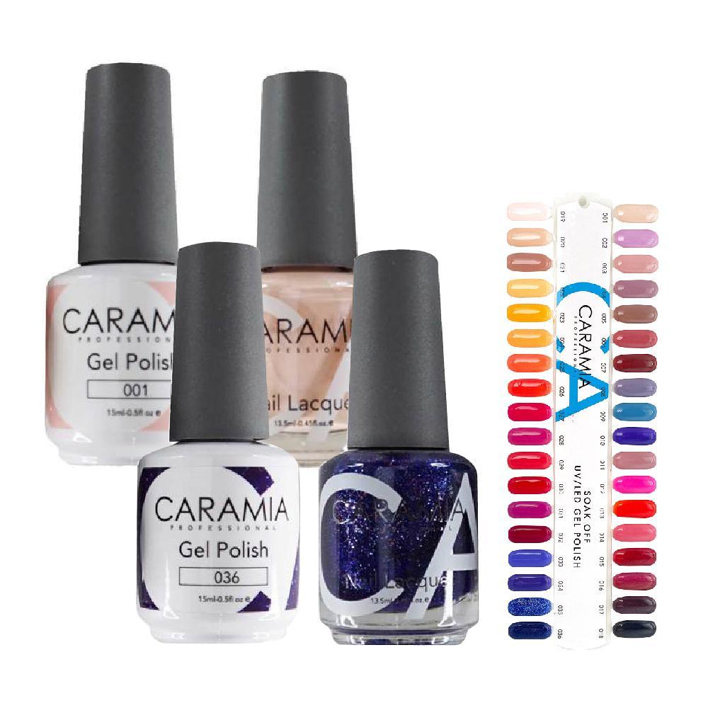 Caramia Gel & Lacquer Part 1: 01-36